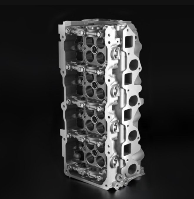 Automobile Engine Cylinder Head